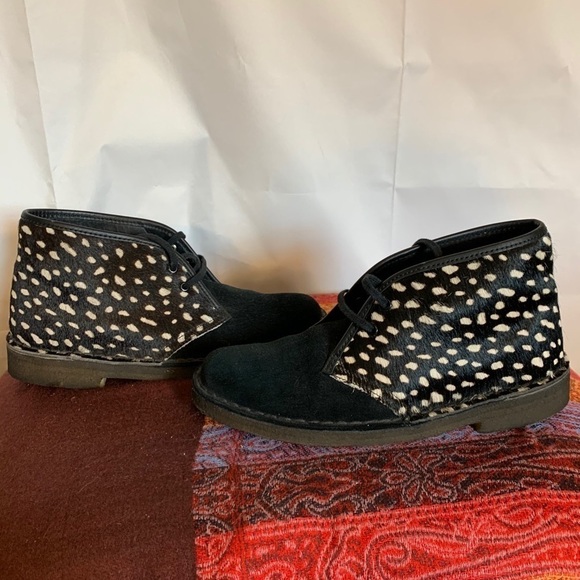 Clarks original desert boot calf hair and suede 7 - Picture 1 of 7